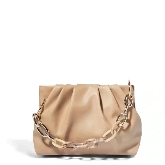 House of Want Vegan Leather Chill‎ Framed Clutch - Picture 1 of 7